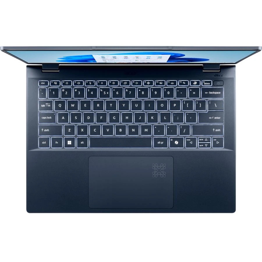 Ноутбук ACER Swift 14 AI SF14-51-59Q0 Steam Blue (NX.J2HEU.002) Частота обновления экрана 60 Гц