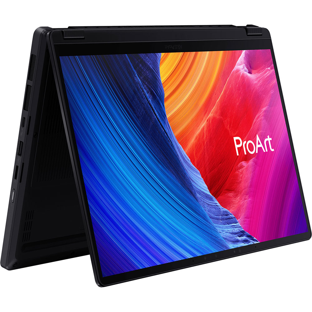 Зовнішній вигляд Ноутбук Asus ProArt PX13 HN7306WI-LX010X Nano Black (90NB14K1-M000V0)