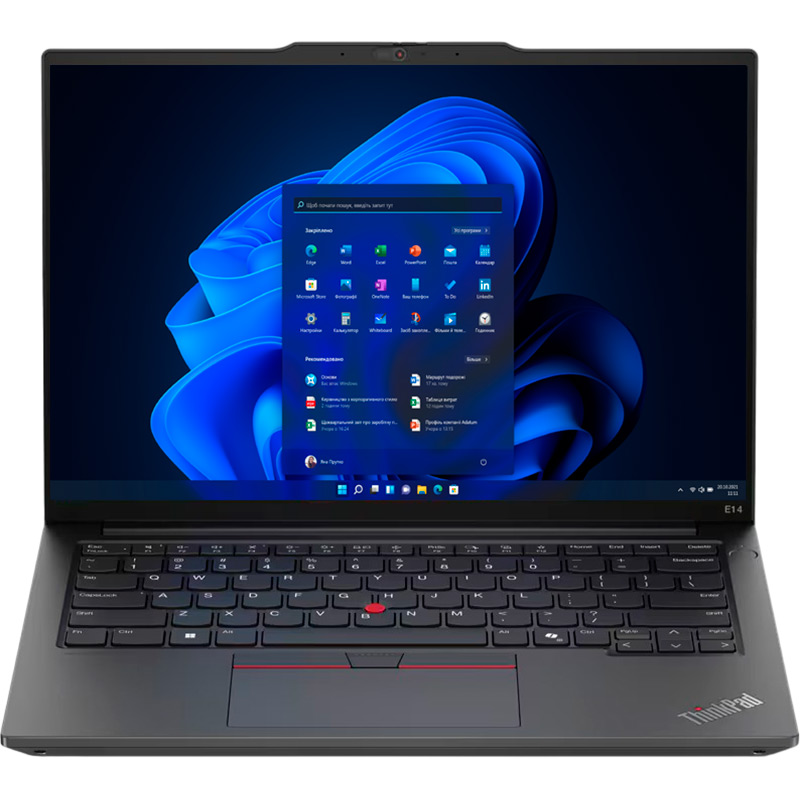 Ноутбук Lenovo ThinkPad E14 Gen 6 Black (21M4S21M00) Діагональ дисплея 14