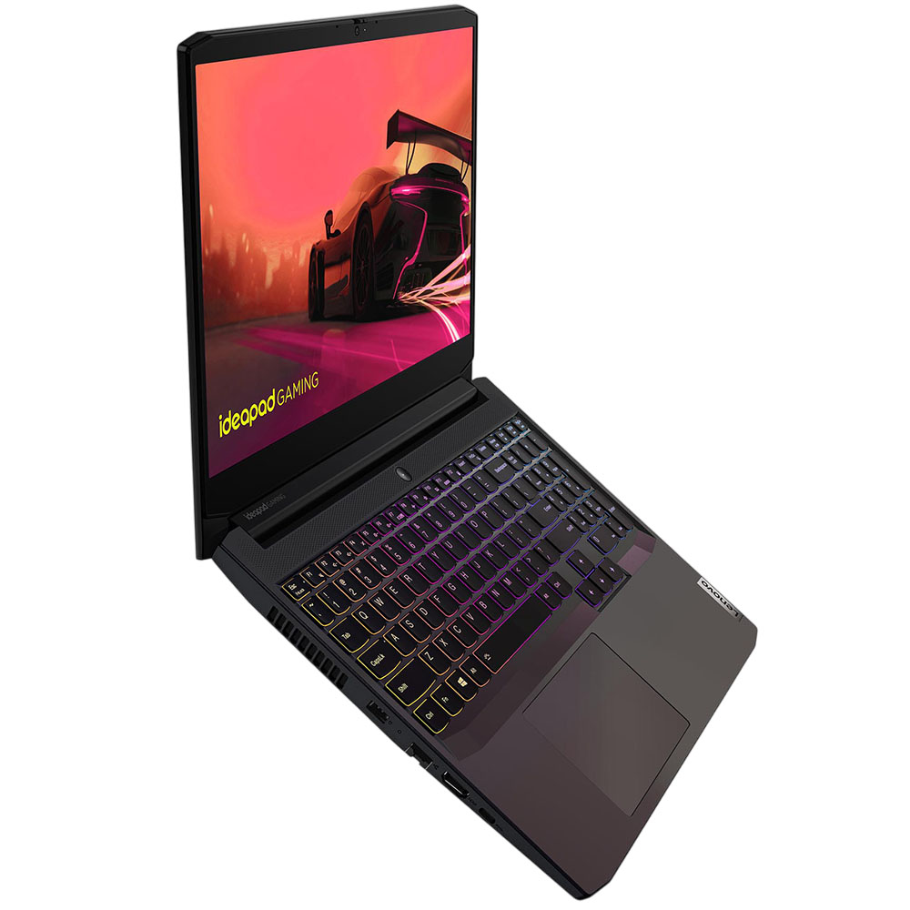 Внешний вид Ноутбук LENOVO 15.6FM/R5 5500H/Gaming 3 (82K202DCRA)