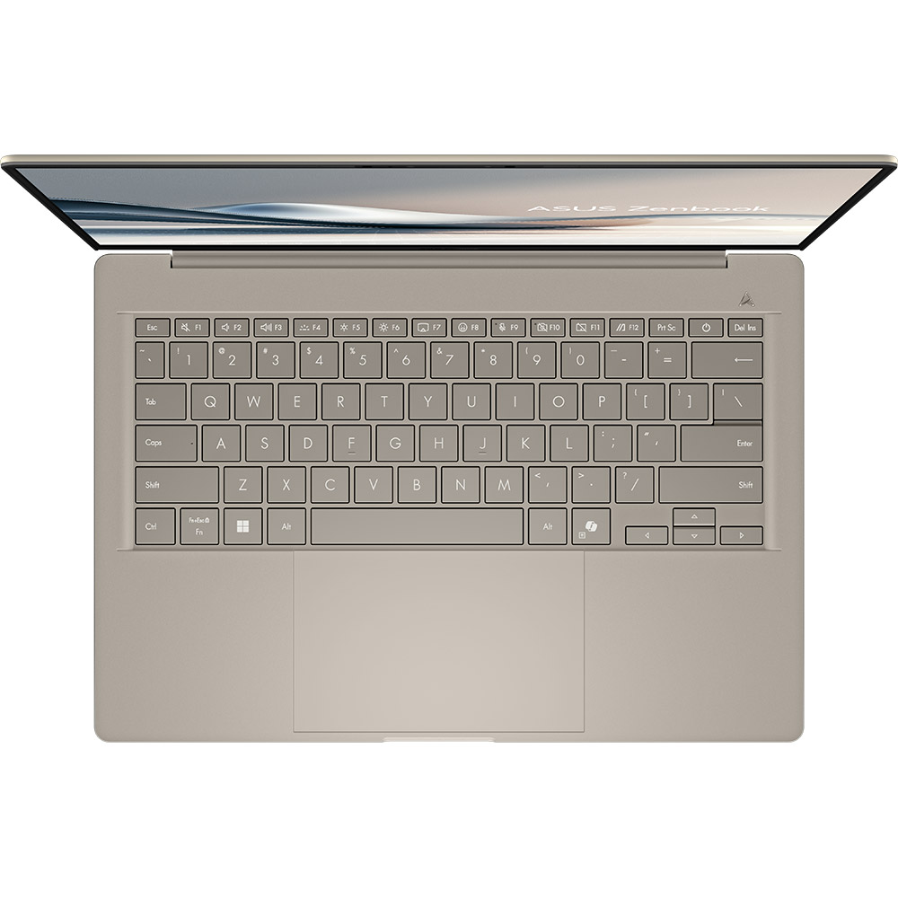 Зовнішній вигляд Ноутбук ASUS Zenbook 14 UX3407RA-QD906W Zabriskie Beige (90NB16G1-M000R0)