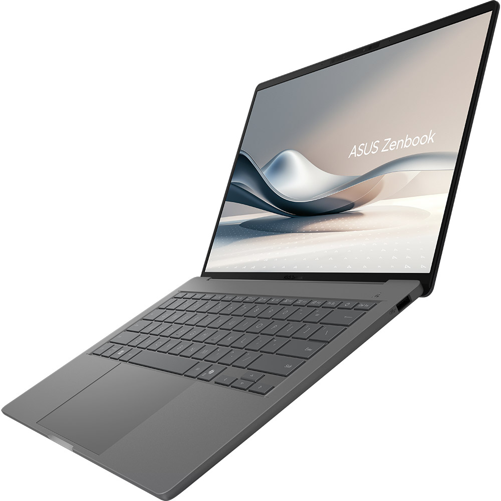 Внешний вид Ноутбук ASUS Zenbook 14 UX3407RA-QD010W Iceland Gray (90NB16G2-M000S0)