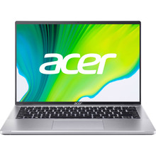 з інтегрованою відеокартою Ноутбук ACER Swift Go 14 SFG14-71/2.8K/OLED/i5-1335U Silver (NX.KMZEU.006)