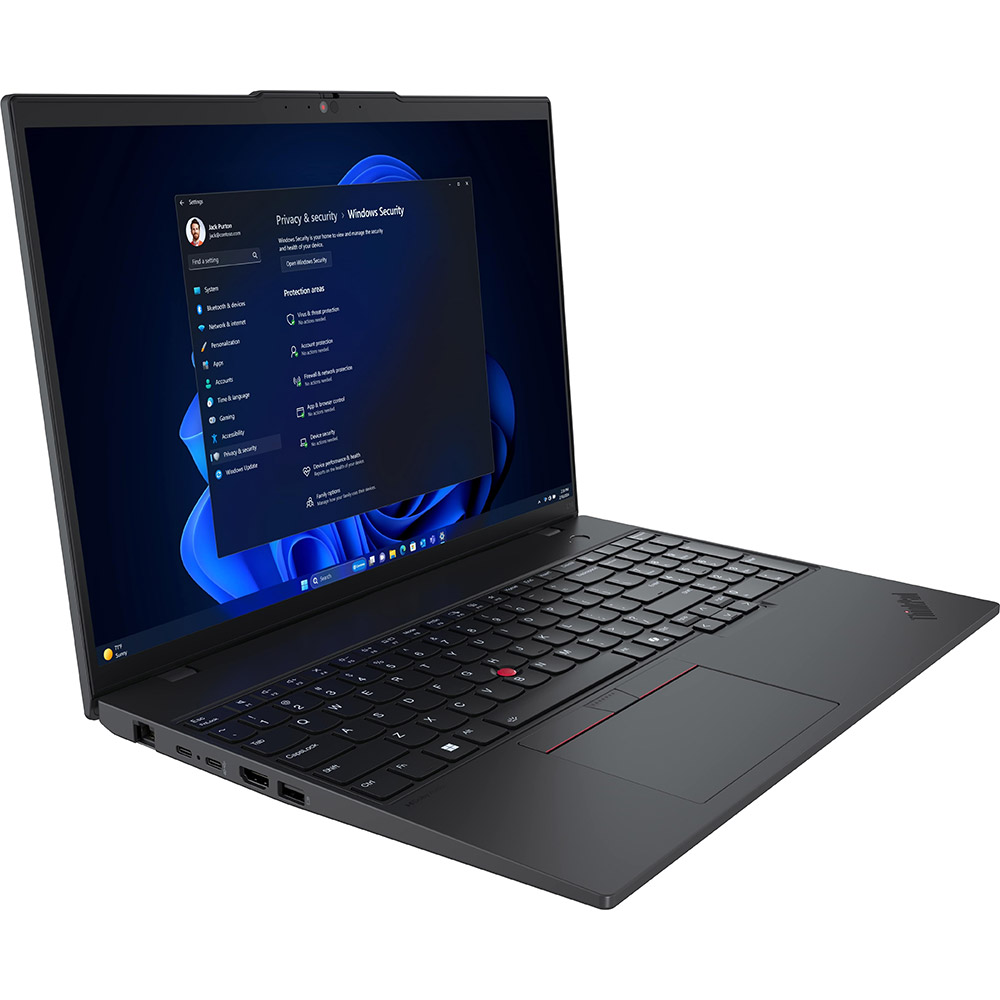 Ноутбук LENOVO ThinkPad L16 G1 Black (21L7000WRA) Частота обновления экрана 60 Гц