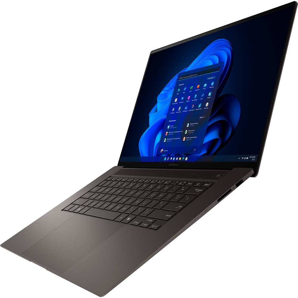 Зовнішній вигляд Ноутбук ASUS Zenbook S 16 UM5606WA-RK325X Zumaia Gray (90NB13M1-M00L60)