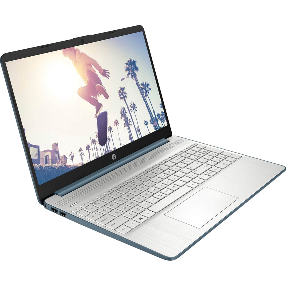 Ноутбук HP Laptop 15s-fq5000ua Spruce Blue (7X8E4EA) Диагональ дисплея 15.6