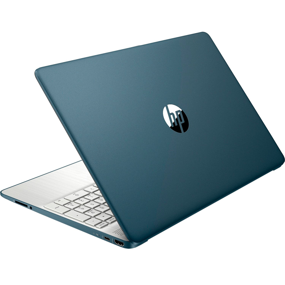 Зовнішній вигляд Ноутбук HP Laptop 15s-fq5032ua Spruce Blue (8F322EA)