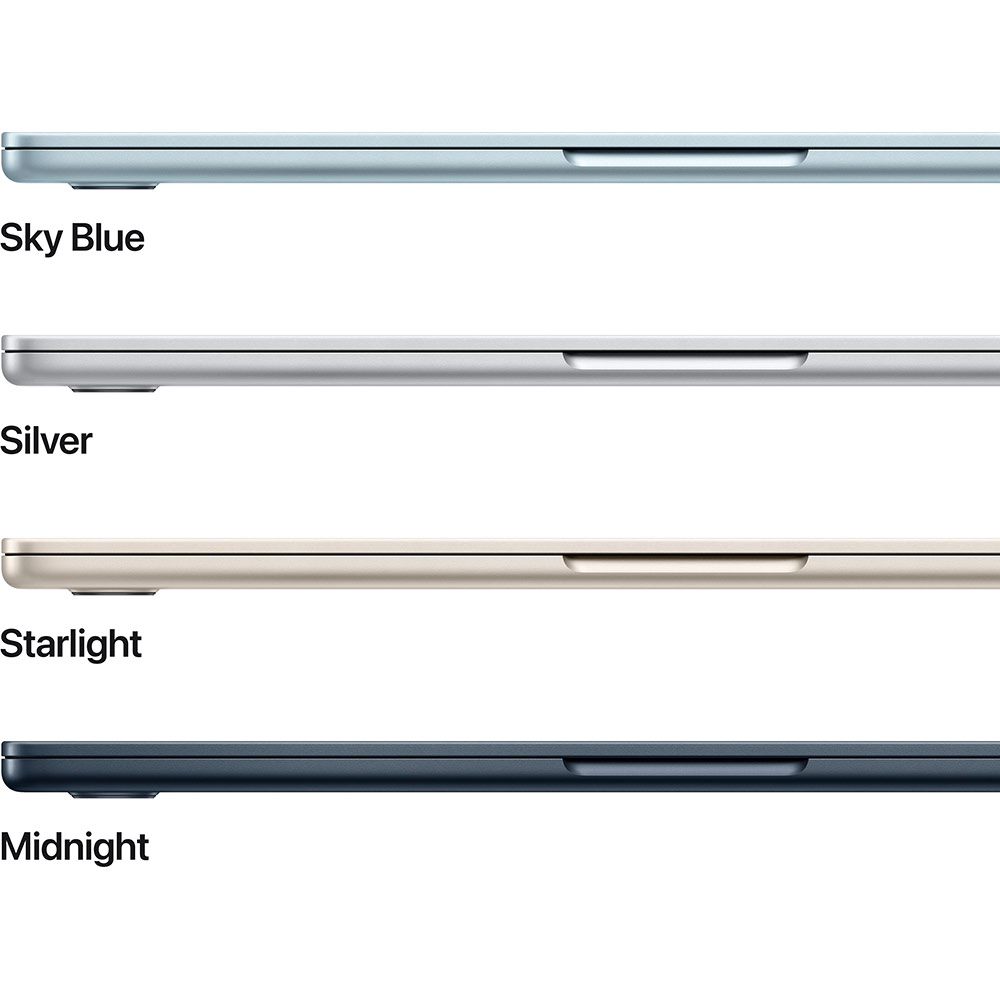 Ноутбук APPLE MacBook Air 13' M4 256GB Silver (MW0W3UA/A) Роздільна здатність дисплея 2560 х 1664