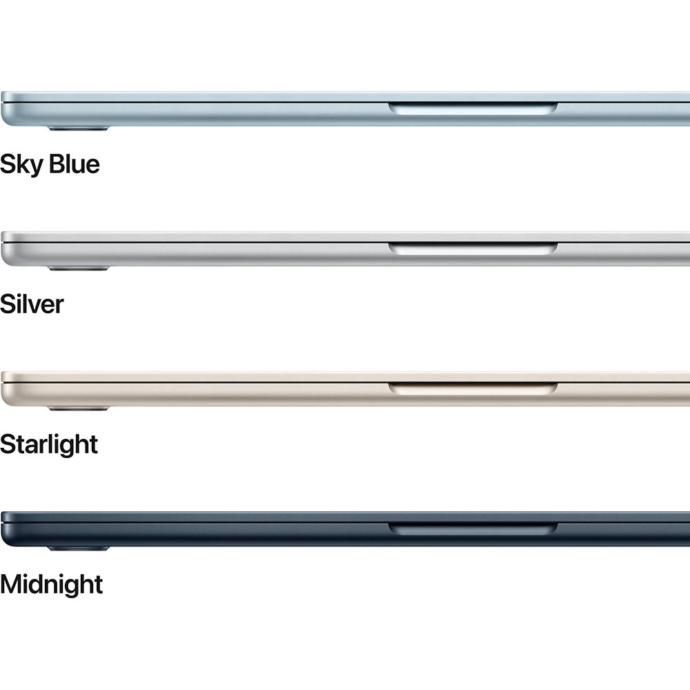 Ноутбук APPLE MacBook Air 13' M4 256GB Sky Blue (MC6T4UA/A) Роздільна здатність дисплея 2560 х 1664