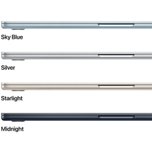 Ноутбук APPLE MacBook Air 15' M4 16/256GB Midnight (MW1L3UA/A)