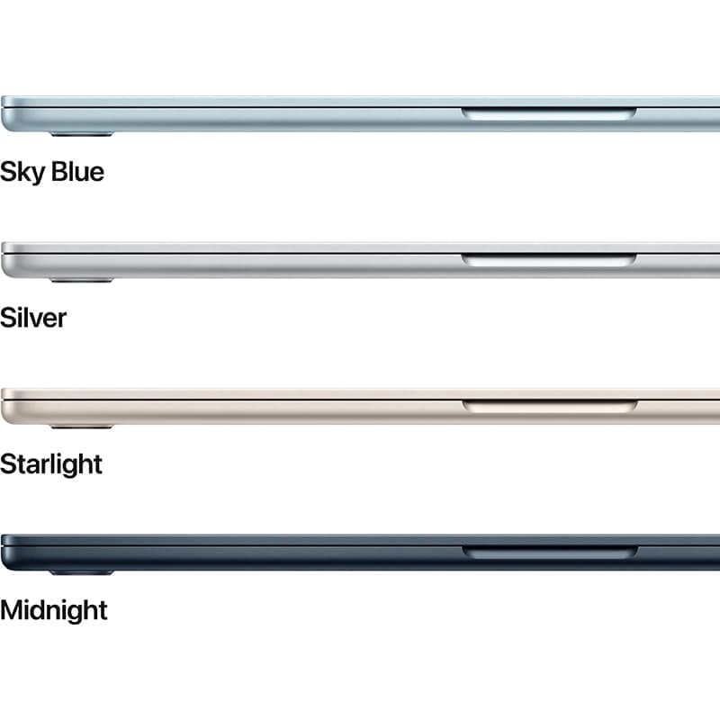 Ноутбук APPLE MacBook Air 15' M4 16/512GB Midnight (MW1M3UA/A) Роздільна здатність дисплея 2880 x 1864