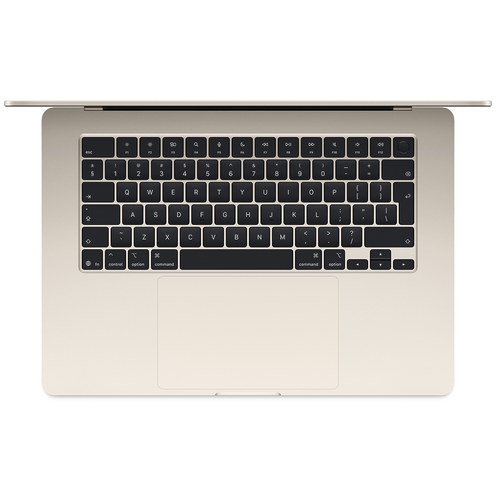 Ноутбук APPLE MacBook Air 15' M4 16/256GB Starlight (MW1J3UA/A) Діагональ дисплея 15.3