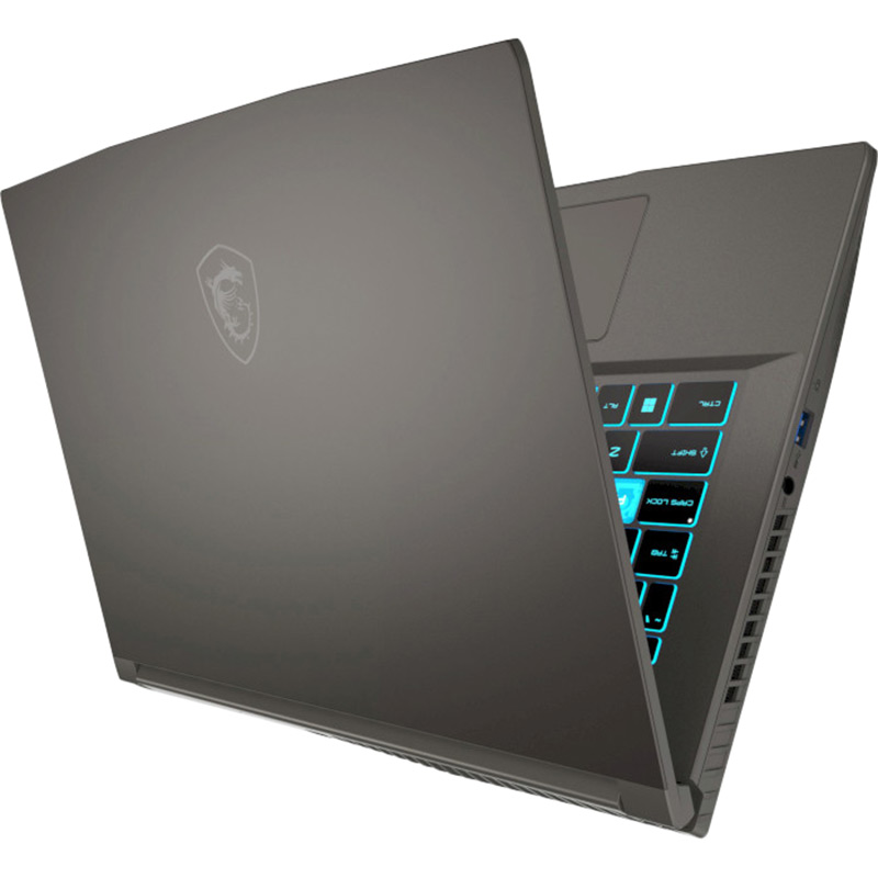 Внешний вид Ноутбук MSI Thin 15 B7UCX Black (9S7-16RK11-456)