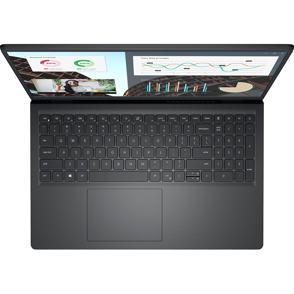 Зовнішній вигляд Ноутбук DELL Vostro 3530 Carbon Black (N3409PVNB3530UA_NB_UBU)