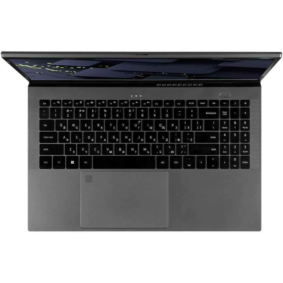 Зовнішній вигляд Ноутбук Prologix M15-725 Dark Grey (PLN725.I512.8.S3.W11.058)