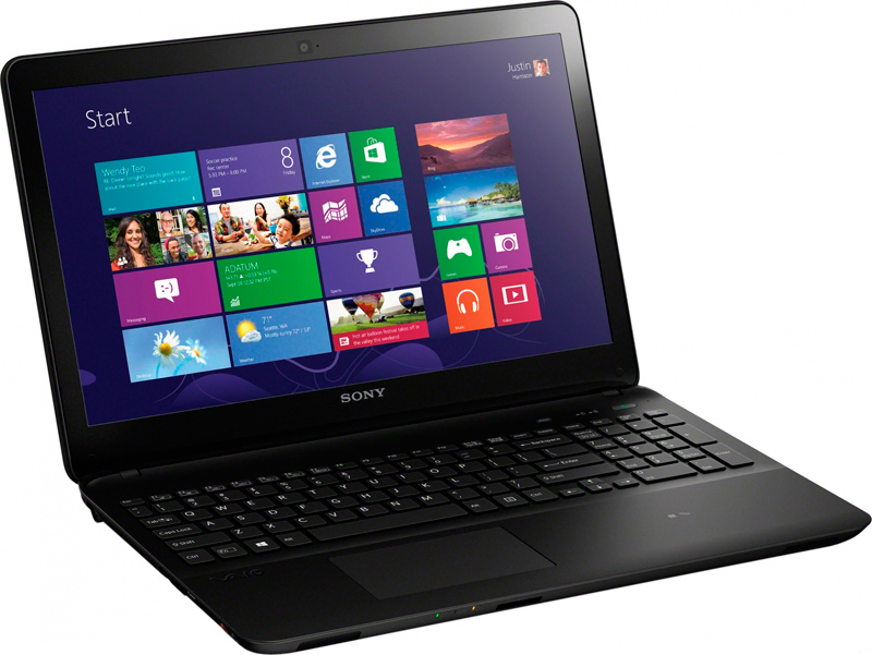 Ноутбук Sony VAIO Fit 15 SVF1532P1R/B Діагональ дисплея 15.5