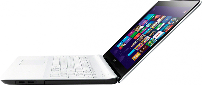 Ноутбук Sony VAIO Fit 15 SVF1532P1R/W Діагональ дисплея 15.5