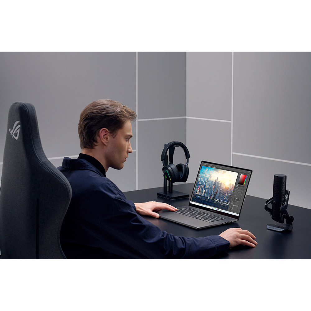 Обзор Ноутбук ASUS ROG Zephyrus G16 GU605CW-QR148X Eclipse Gray (90NR0LX5-M00890)