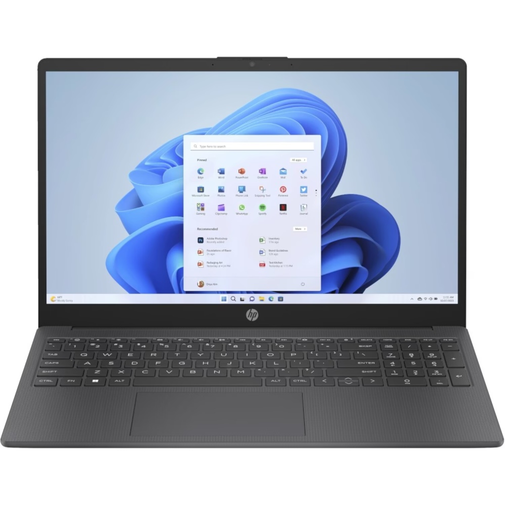 Ноутбук HP 15-fc0155ua Chalkboard Gray (B9PJ4EA) Диагональ дисплея 15.6