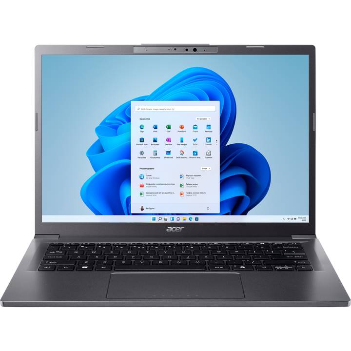 Ноутбук ACER Aspire 14 AI A14-52M Steel Gray (NX.JFVEU.005)