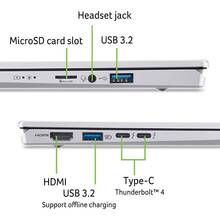 Ноутбук ACER Swift Go 14 SFG14-74 Pure Silver (NX.JCWEU.005)