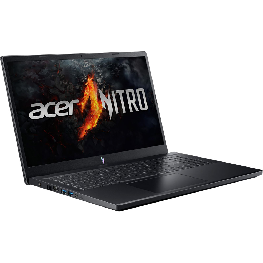 Ноутбук Acer Nitro V 15 ANV15-41-R5GA Obsidian Black (NH.QSGEU.00E) Диагональ дисплея 15.6
