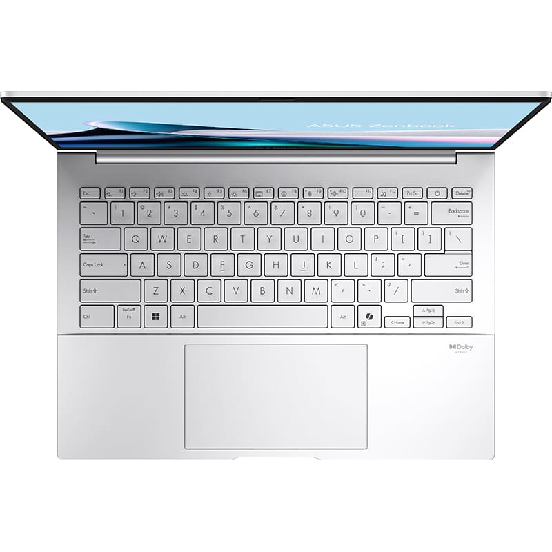 Замовити Ноутбук ASUS Zenbook 14 OLED UX3405CA-QL291 Foggy Silver (90NB14W4-M00BE0)