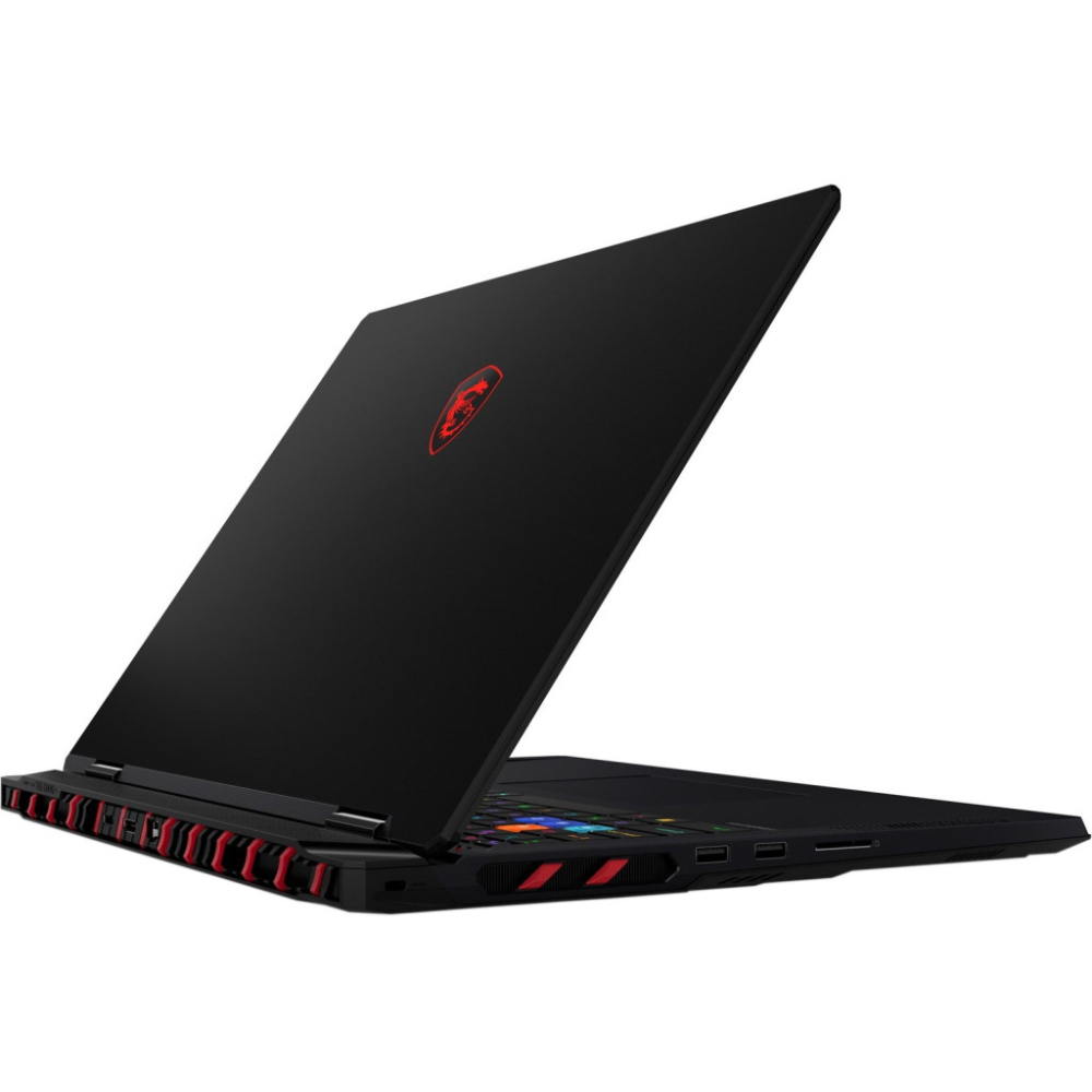 Зовнішній вигляд Ноутбук MSI Raider A18 HX A9WJG-208UA Core Black (9S7-182L72-208)