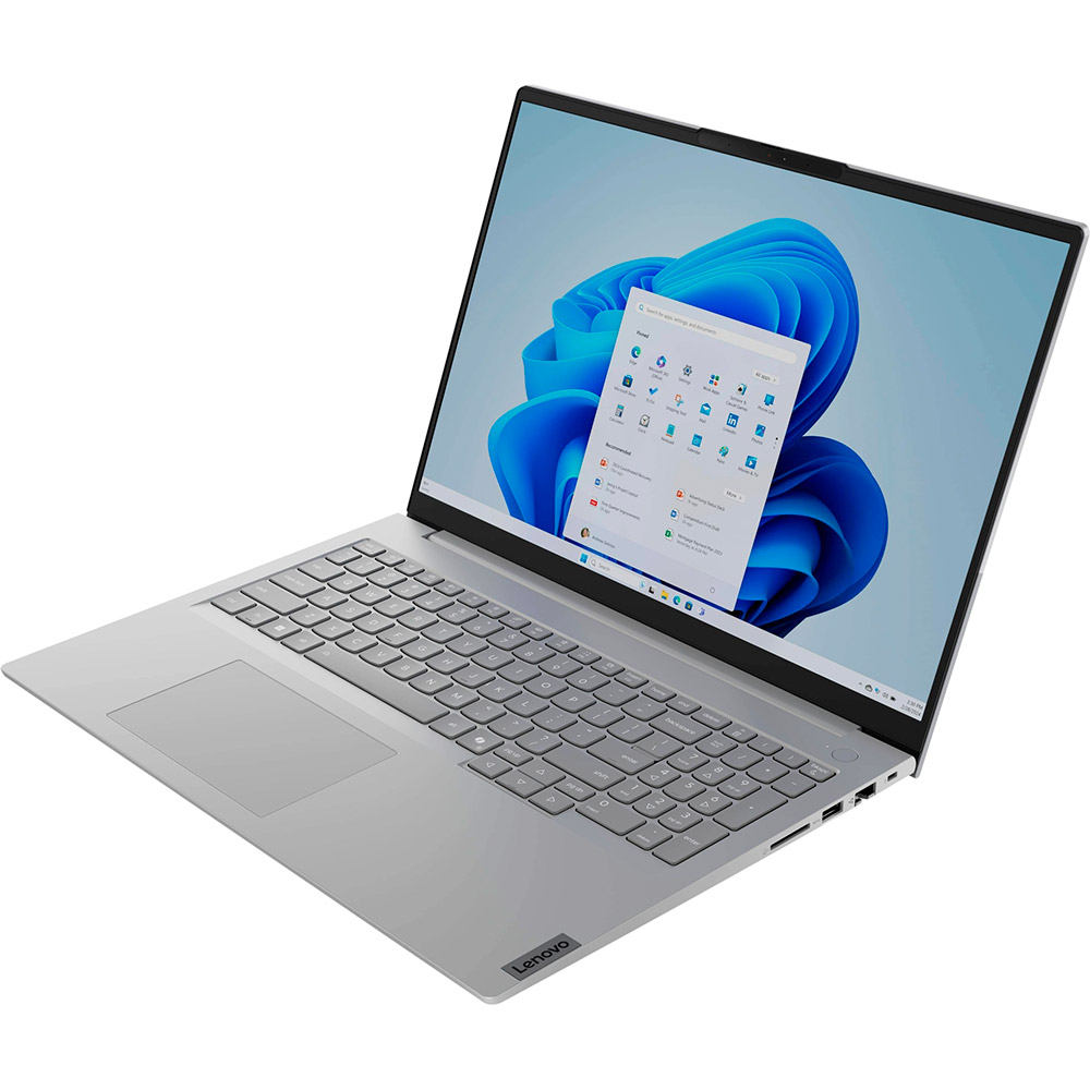Ноутбук LENOVO ThinkBook 16 G8 IRL Arctic Grey (21SH008URA) Тип матриці IPS