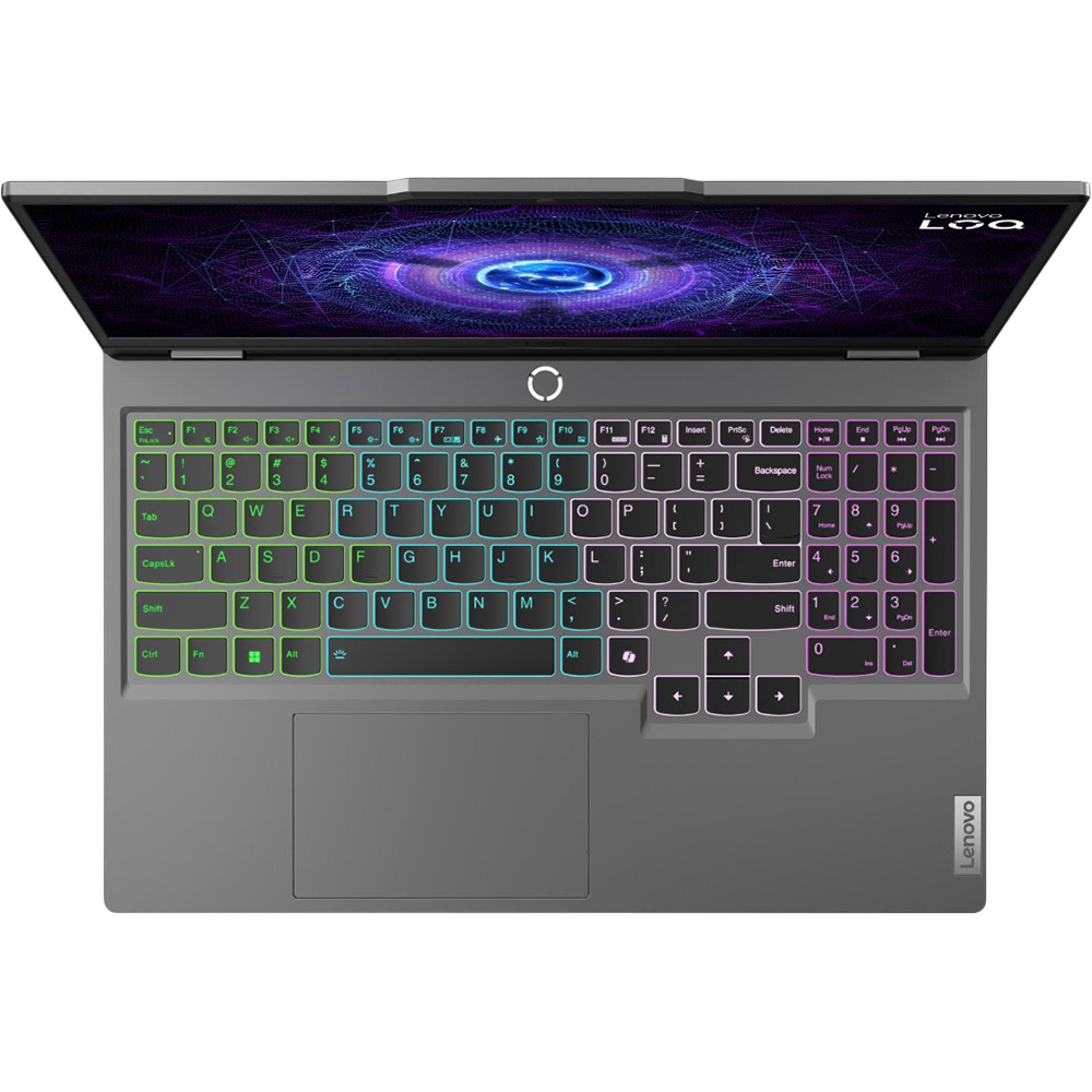 Изображение Ноутбук LENOVO LOQ 15IRX9 Luna Grey (83DV00K9RA)