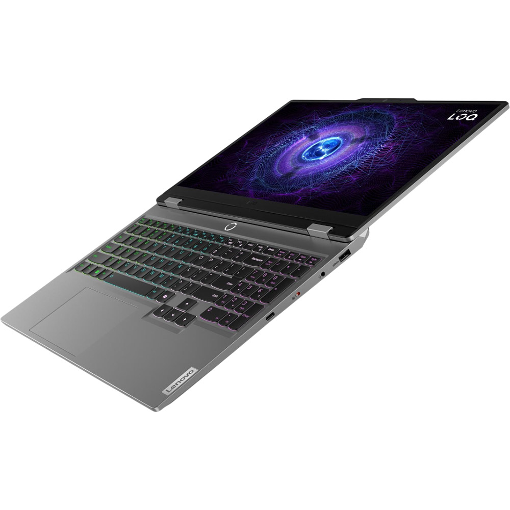 Внешний вид Ноутбук LENOVO LOQ 15IRX9 Luna Grey (83DV00K9RA)