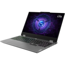 Ноутбук LENOVO LOQ 15IRX9 Luna Grey (83DV00K9RA)