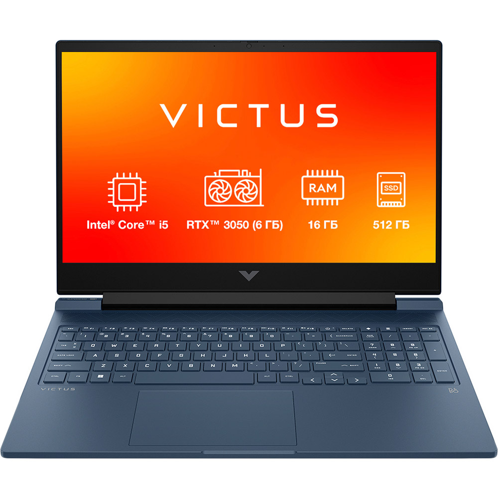 Ноутбук HP Victus Gaming 15-fa2708ua Blue (BF1H4EA) Ноутбук HP Victus Gaming 15-fa2708ua Blue (BF1H4EA)