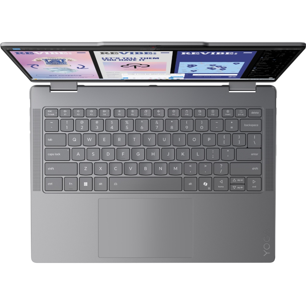 Изображение Ноутбук LENOVO Yoga 7 2-in-1 14ILL10 Luna Grey (83JQ007WRA)