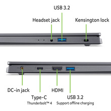 Ноутбук ACER Aspire 15 A15-61M Steel Gray (NX.JDHEU.005)