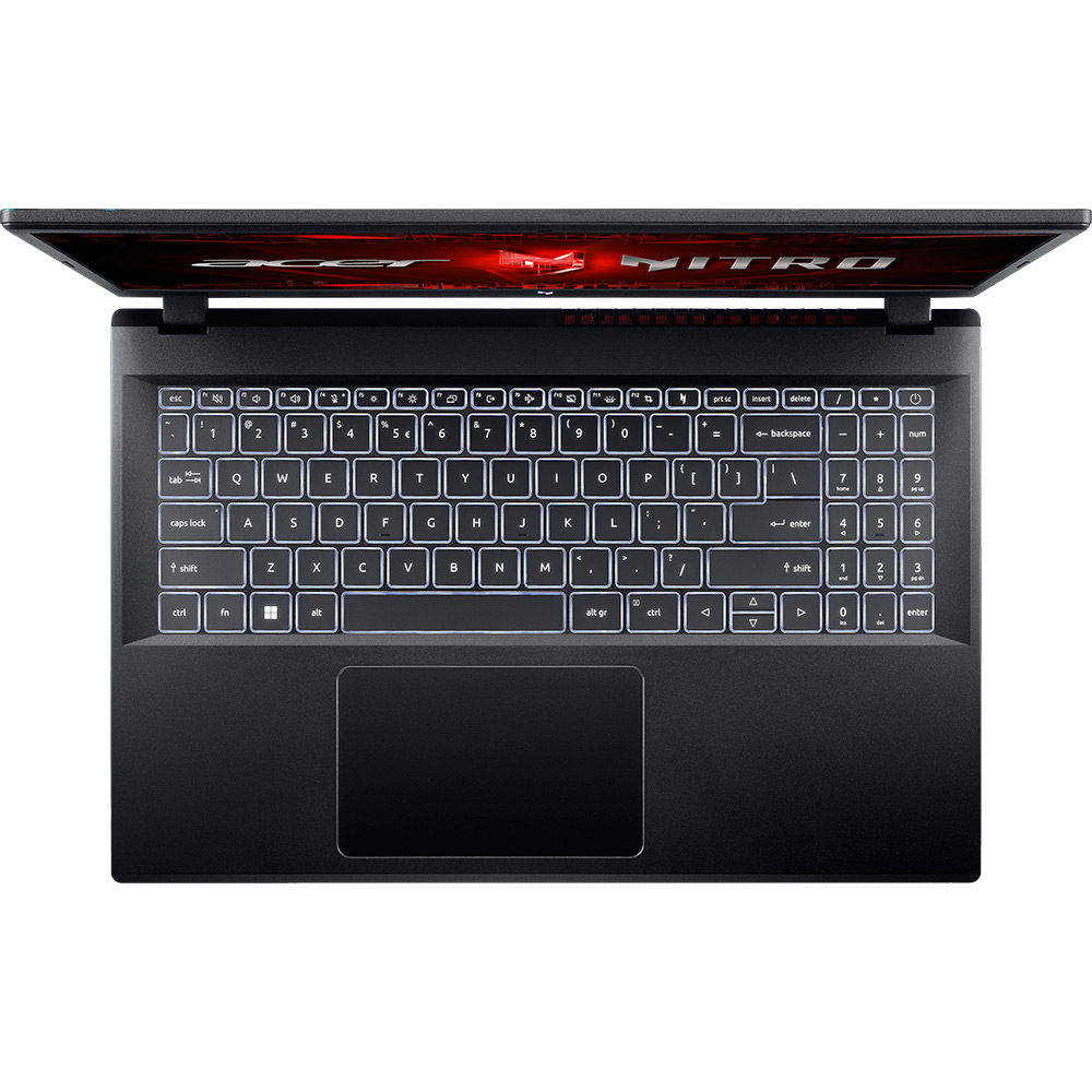 Внешний вид Ноутбук ACER Nitro V 15 ANV15-51 Obsidian Black (NH.QQEEU.002)