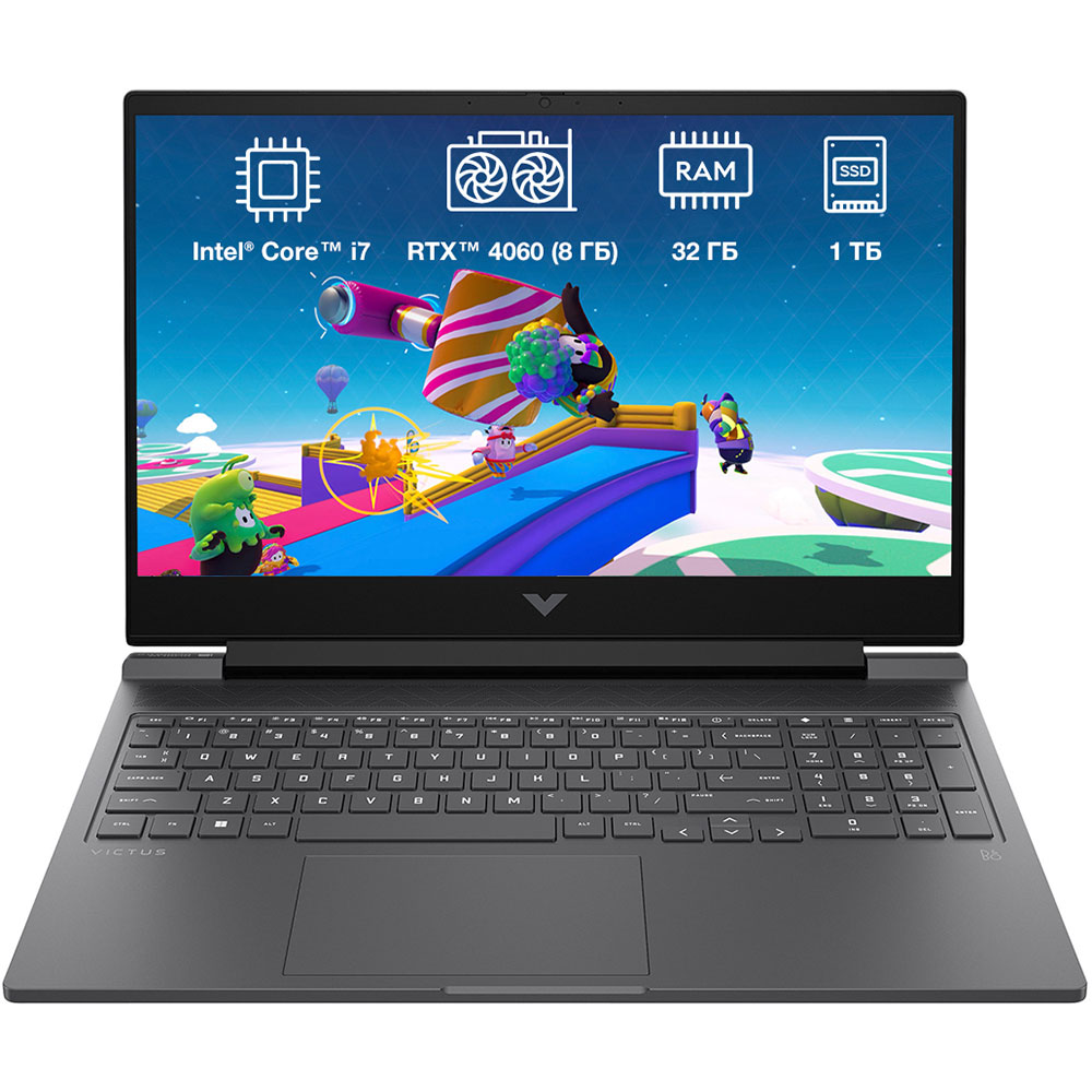 Ноутбук HP Victus Gaming 16-r0029ua Mica Silver (BF1P8EA) Ноутбук HP Victus Gaming 16-r0029ua Mica Silver (BF1P8EA)