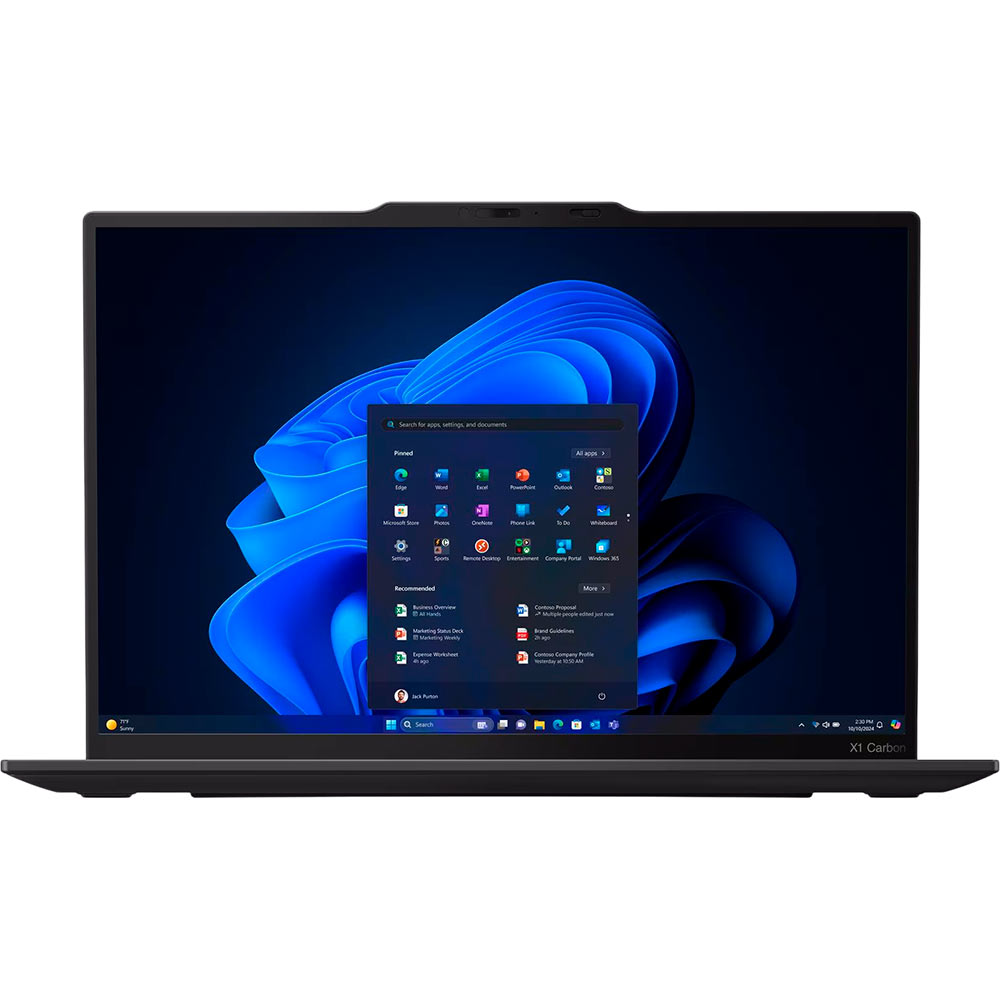 Ноутбук Lenovo ThinkPad X1 Carbon Gen 13 Black (21NTS1GA00) Тип матриці OLED