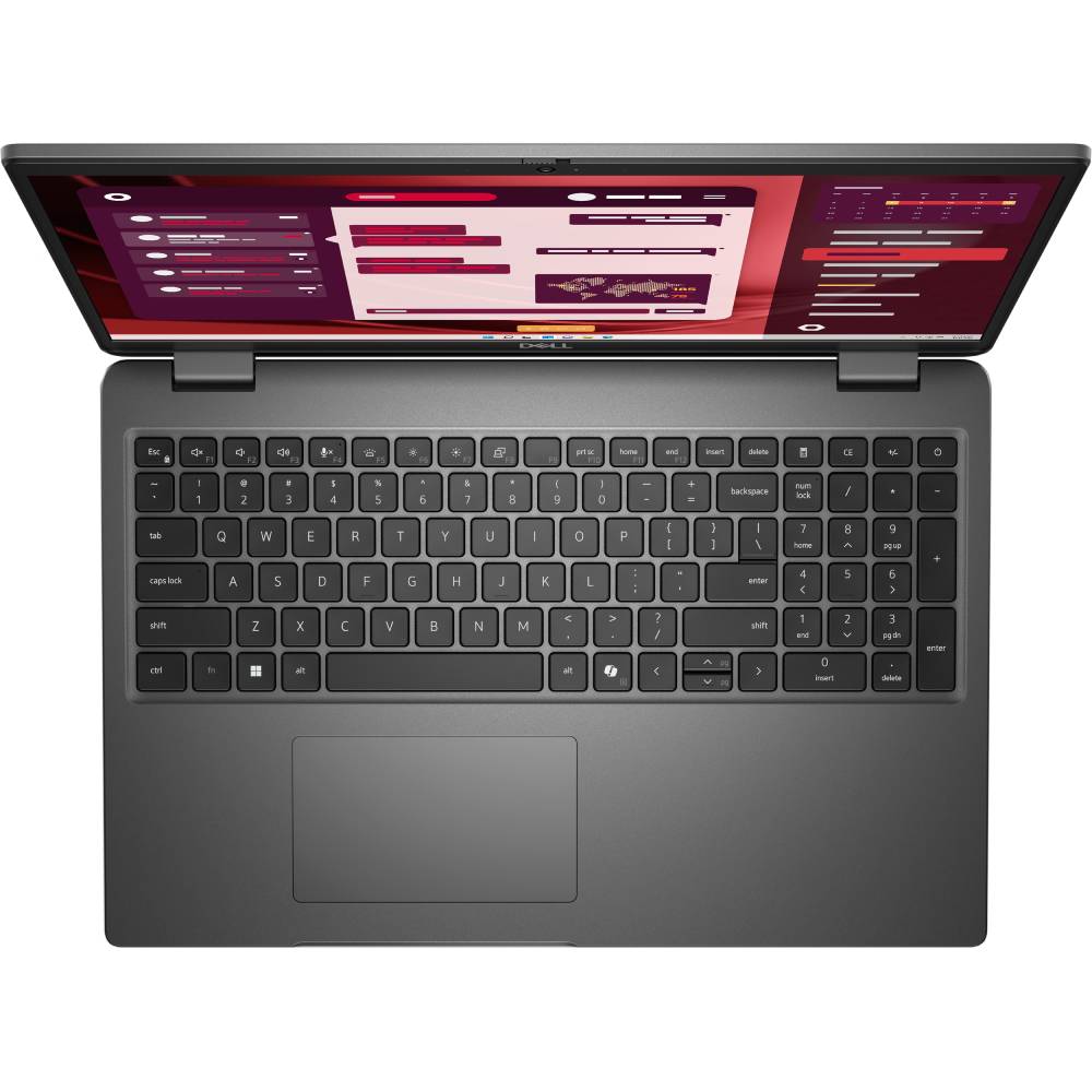 Зовнішній вигляд Ноутбук DELL Latitude 3550 Black (210-BLRF_i516512W11P)