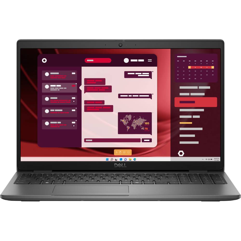 Ноутбук DELL Latitude 3550 Black (210-BLRF_i516512W11P) Діагональ дисплея 15.6