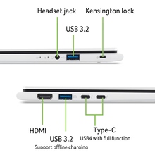 Ноутбук ACER Swift Edge 14 SFE14-51T Pearl White (NX.JG4EU.005)
