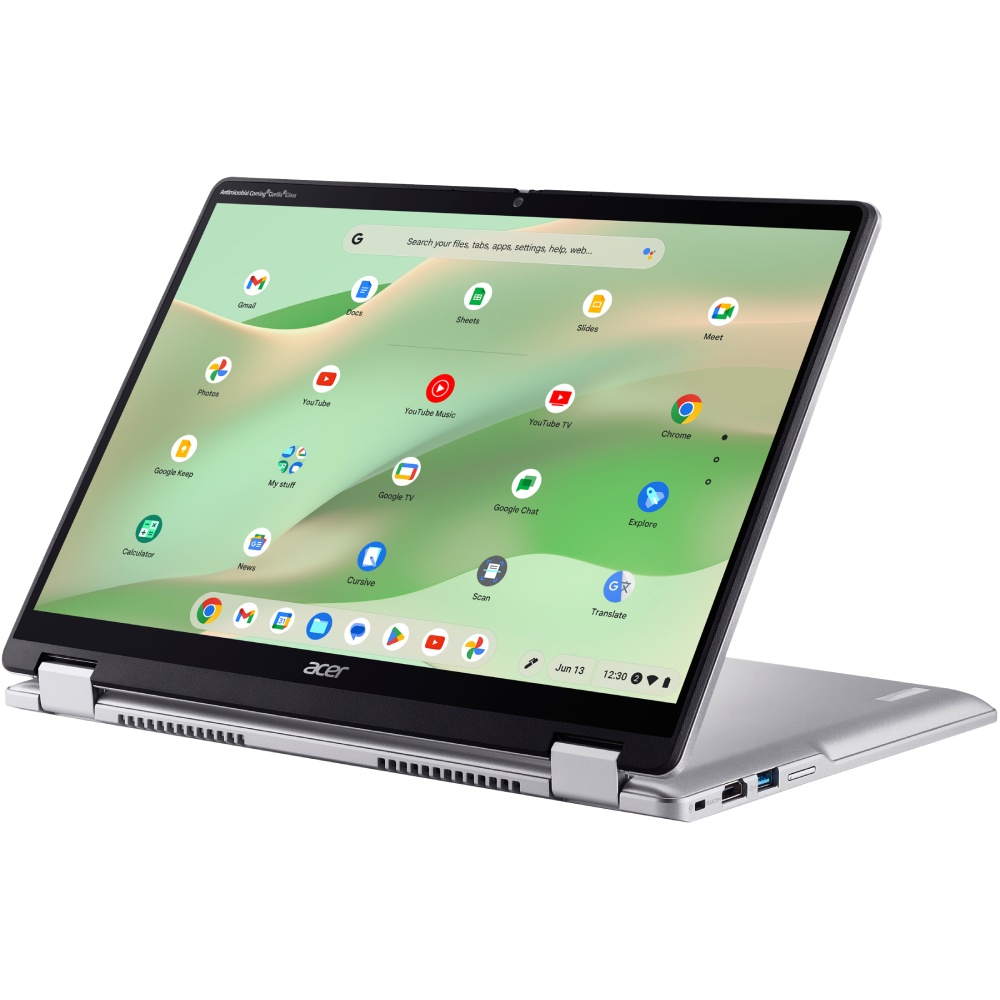 В Україні Ноутбук ACER Chromebook Spin CP314-2HN Pure Silver (NX.KYJEU.001)