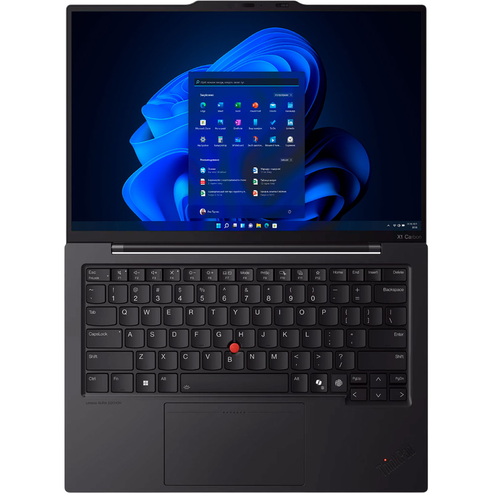 Внешний вид Ноутбук LENOVO ThinkPad X1 Carbon Gen 13 Black (21NTS1G900)