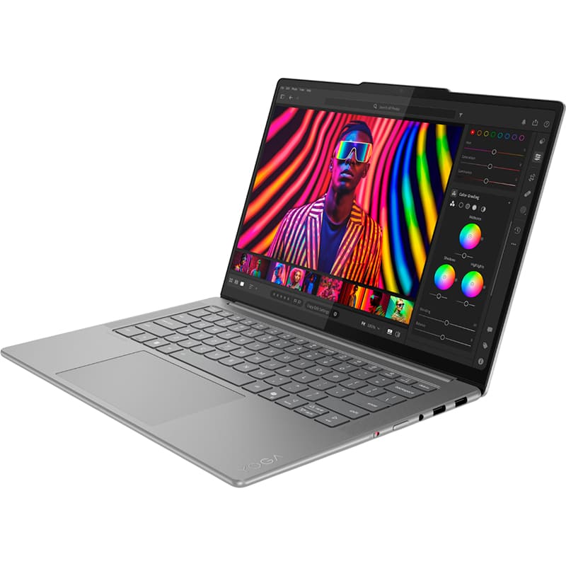 Внешний вид Ноутбук LENOVO Yoga Pro 7 14IAH10 Luna Grey (83KF0032RA)