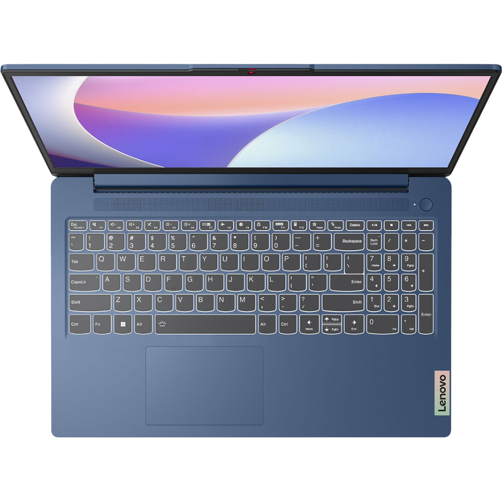 Внешний вид Ноутбук LENOVO IdeaPad Slim 3 15IAN8 Abyss Blue (82XB00CNRA)