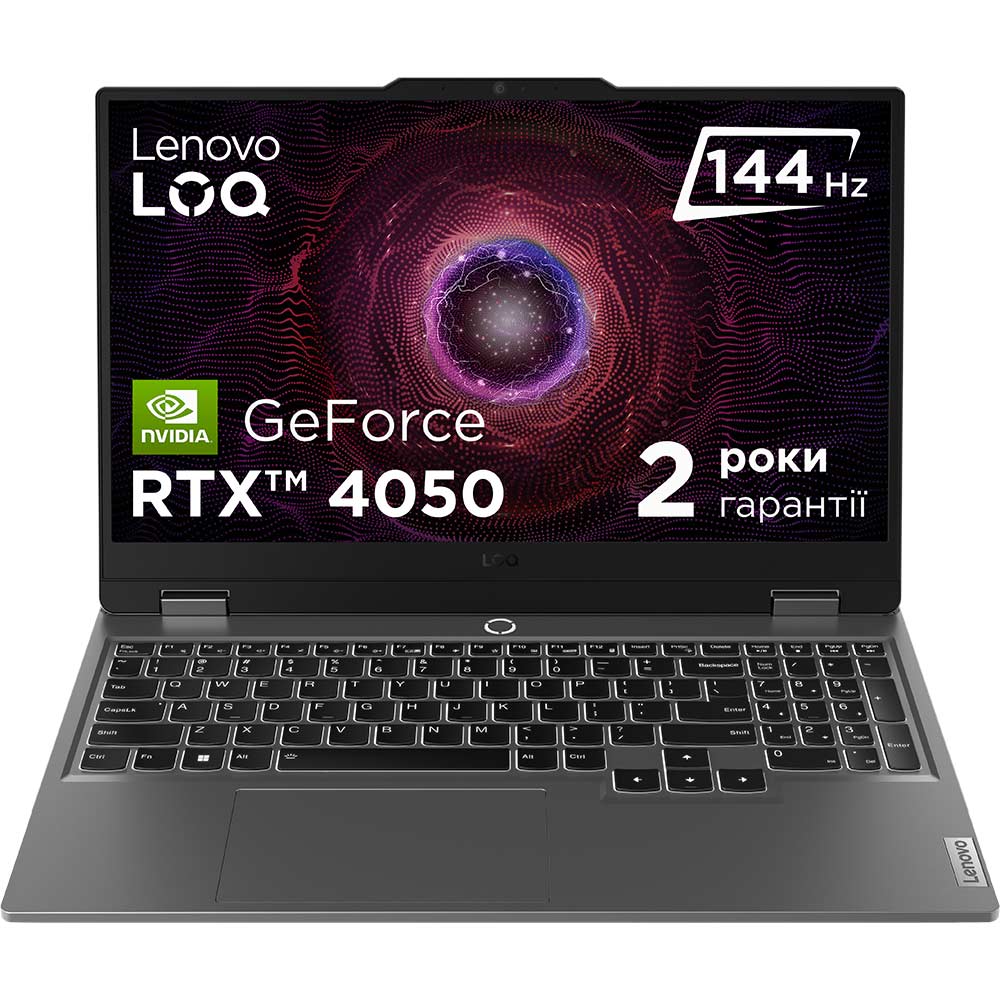 Ноутбук LENOVO LOQ 15ARP9 Luna Grey (83JC00CQRA) Ноутбук LENOVO LOQ 15ARP9 Luna Grey (83JC00CQRA)