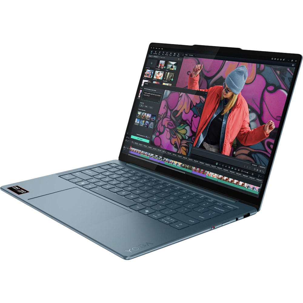 В Україні Ноутбук LENOVO Yoga Slim 7 14AKP10 Tidal Teal (83JY004TRA)