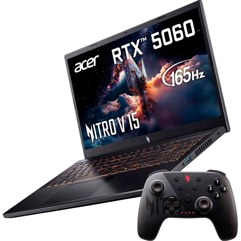 Ноутбук ACER Nitro V 15 ANV15-52-5271 Obsidian Black (NH.QZ8EU.00H) Диагональ дисплея 15.6