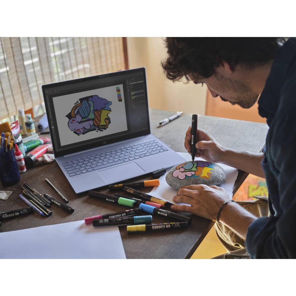 Зображення Ноутбук HP OmniBook 5 16-ag1007ua Sky Blue (BV5X2EA)
