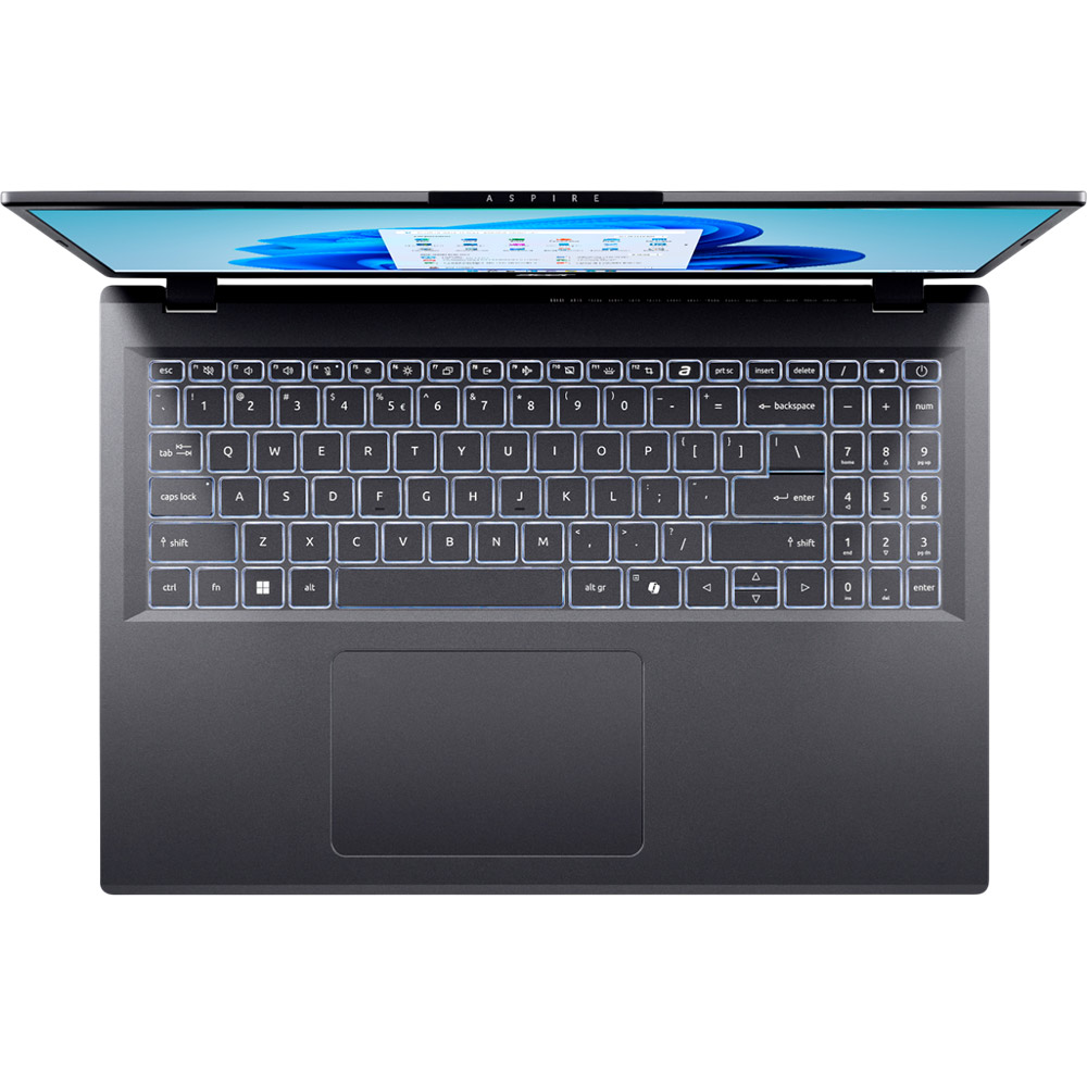 Ноутбук ACER Aspire 16 A16-71GM Steel Gray (NX.J7DEU.001) Тип матриці IPS